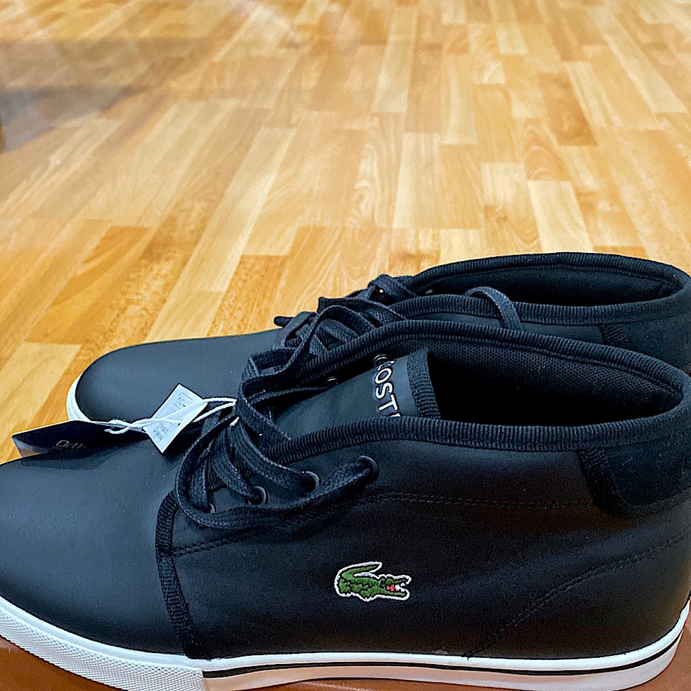 New Black Lacoste Men’s Shoes